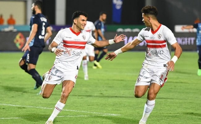 الزمالك في الصدارة - نتيجة و أهداف مباراة الزمالك وسيراميكا اليوم الدوري  المصري 2022-2023