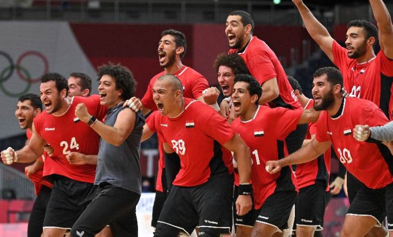 مصر تفوز علي المغرب بنتيجة كبيرة فى كأس العالم لكرة اليد